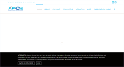 Desktop Screenshot of apce.it